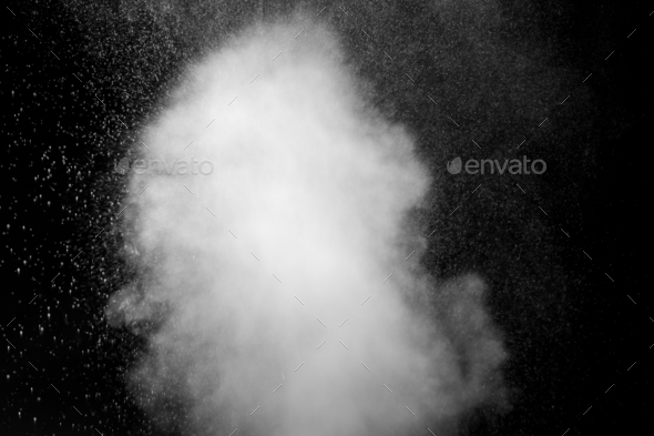 texture of rain and fog on black background overlay effect. Abstract background, element for design.