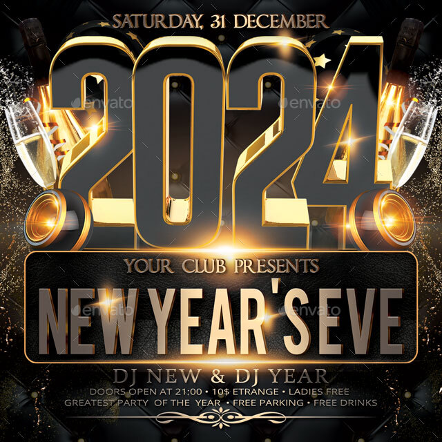 New Years Eve, Print Templates | GraphicRiver