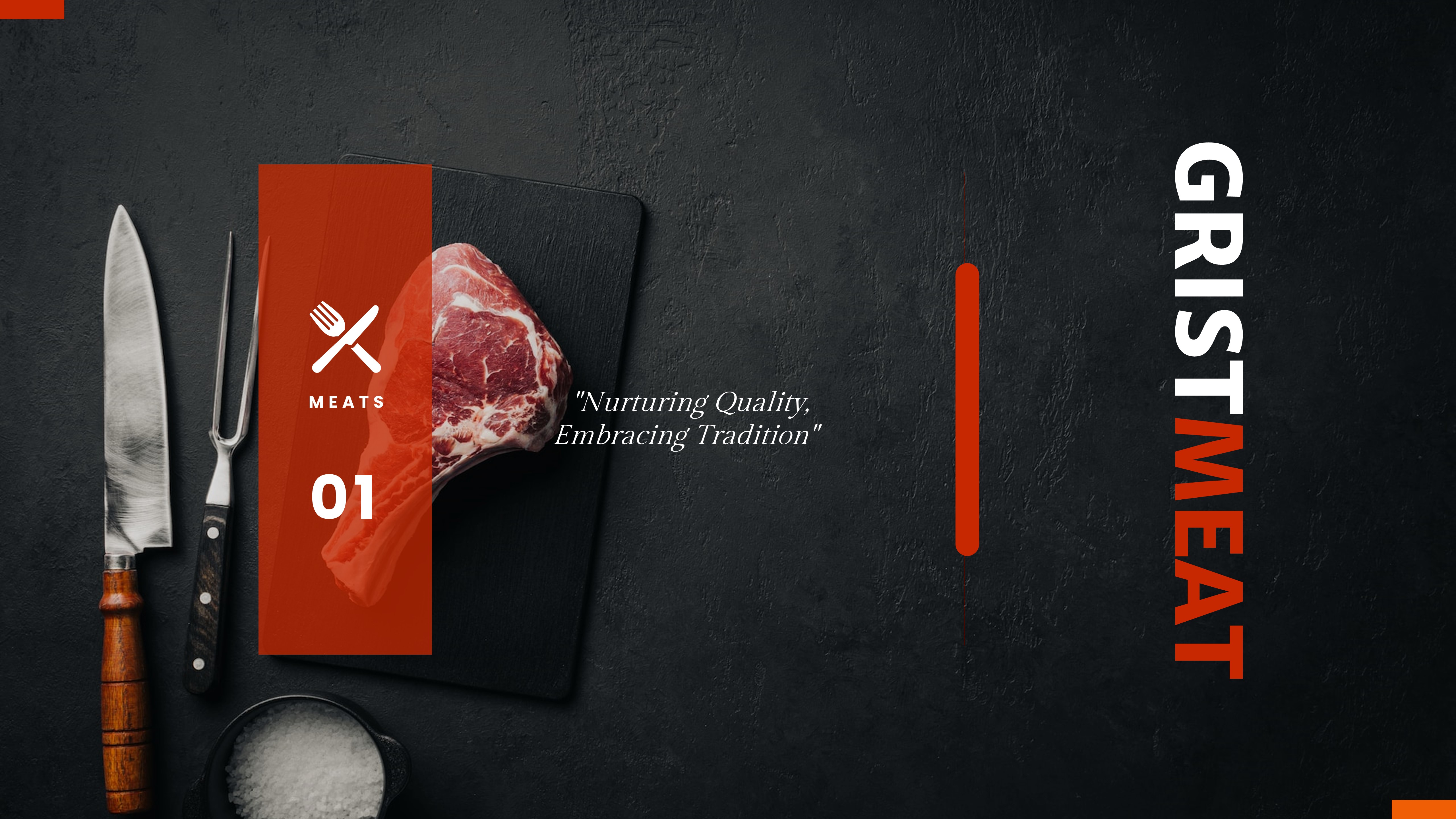 Gristmeat – Creative Business Powerpoint Template, Presentation Templates
