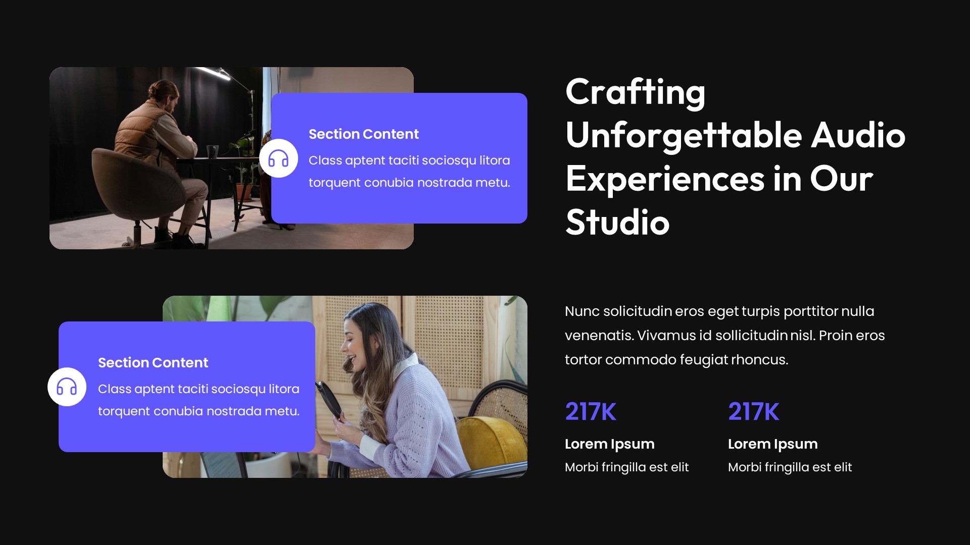 Soundio - Music And Band Powerpoint Template, Presentation Templates