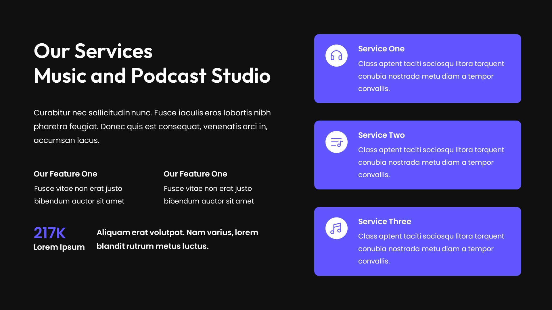Soundio - Music And Band Powerpoint Template, Presentation Templates