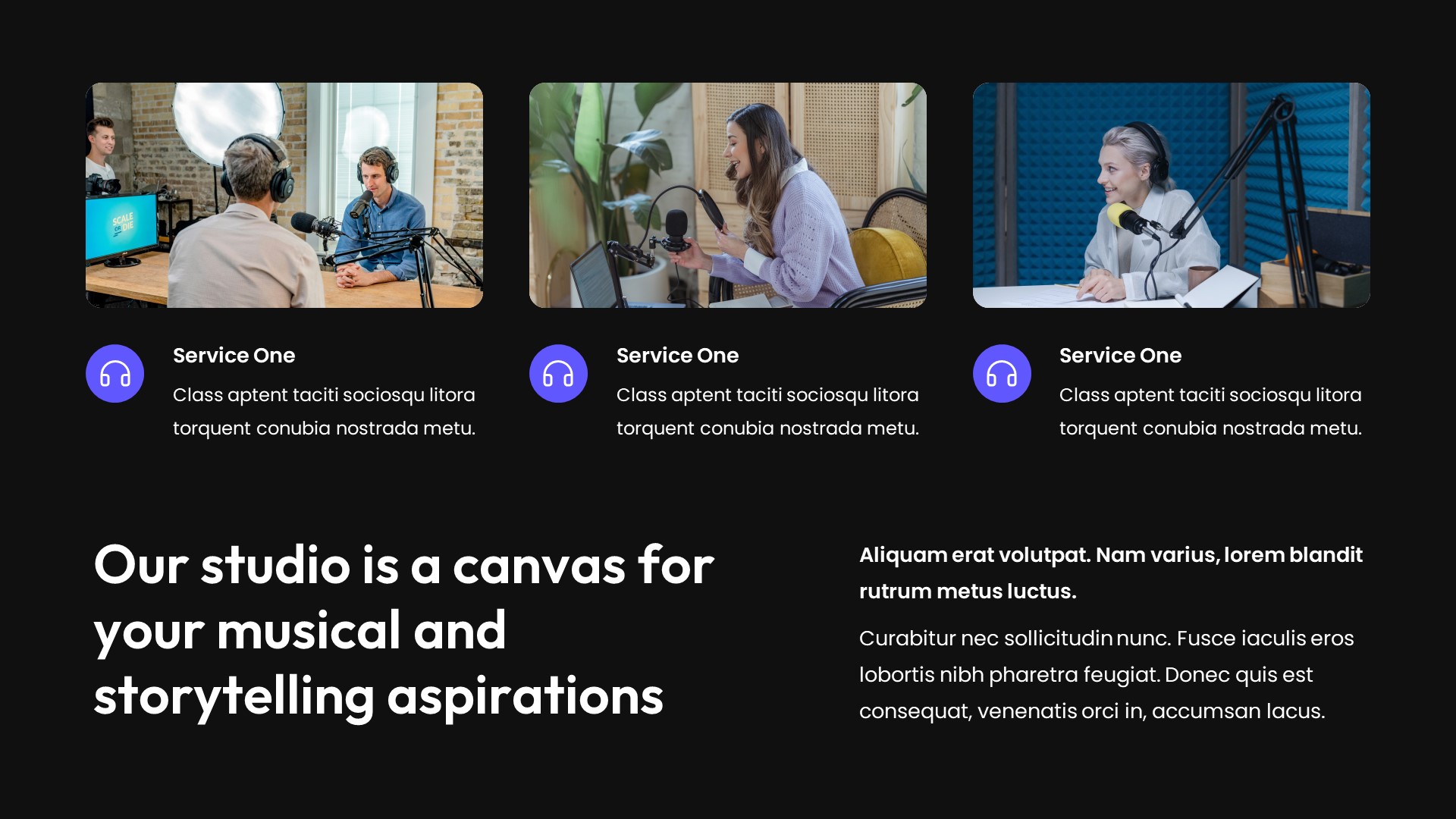 Soundio - Music And Band Powerpoint Template, Presentation Templates