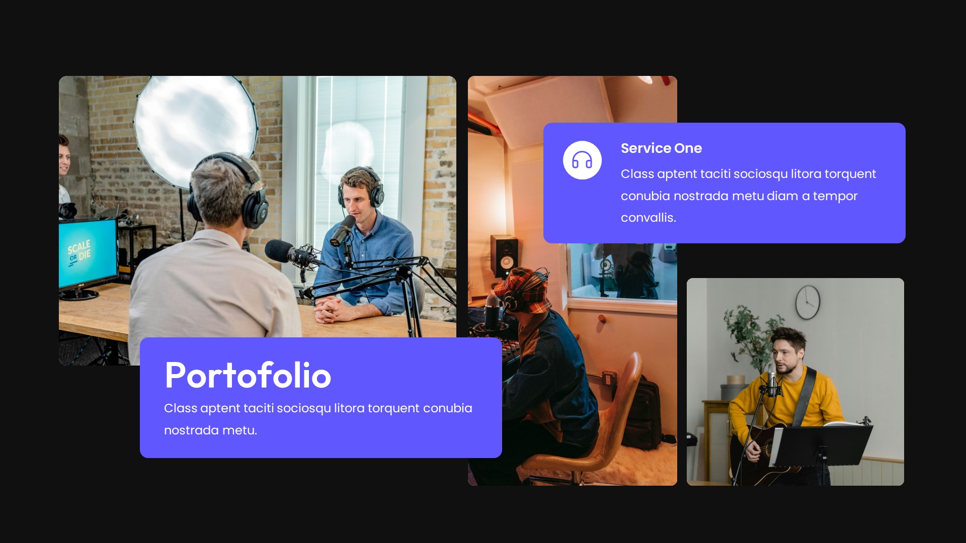 Soundio - Music And Band Powerpoint Template, Presentation Templates