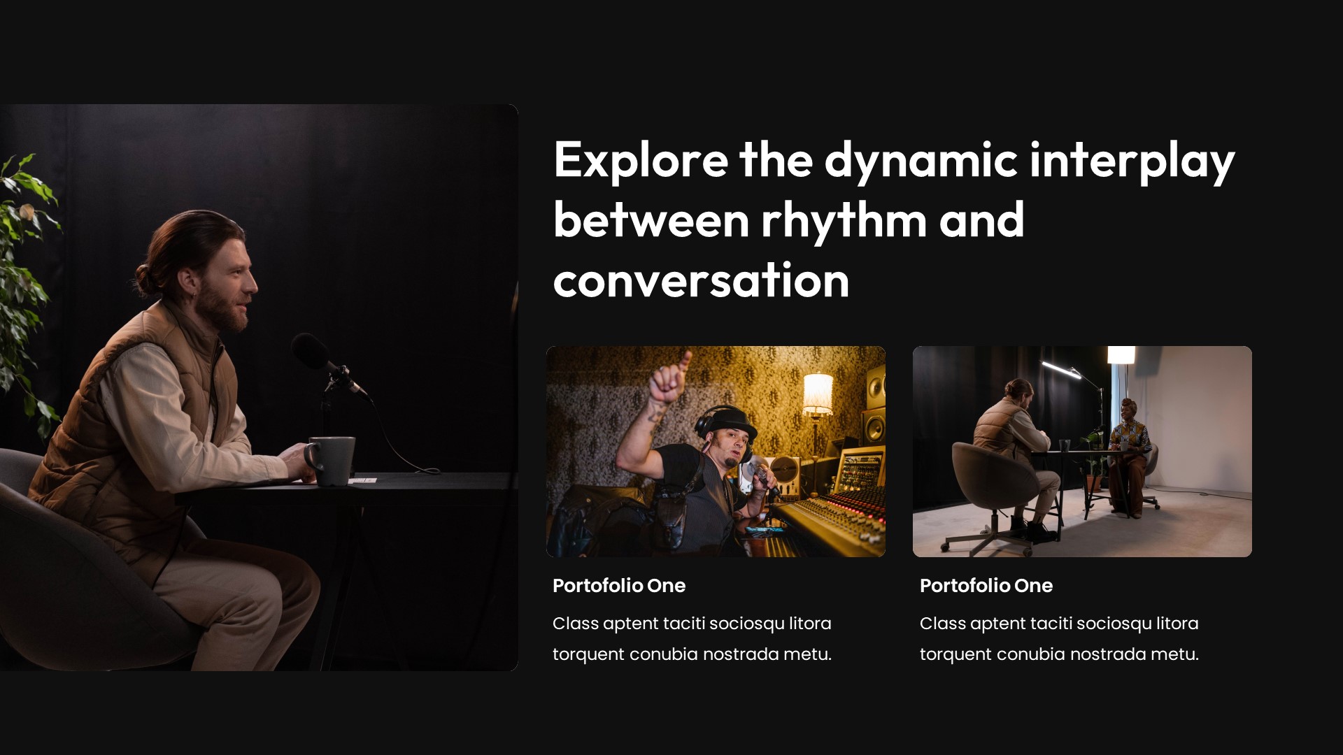 Soundio - Music And Band Powerpoint Template, Presentation Templates