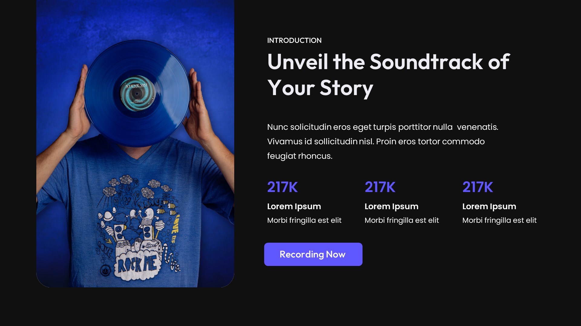 Soundio - Music And Band Powerpoint Template, Presentation Templates