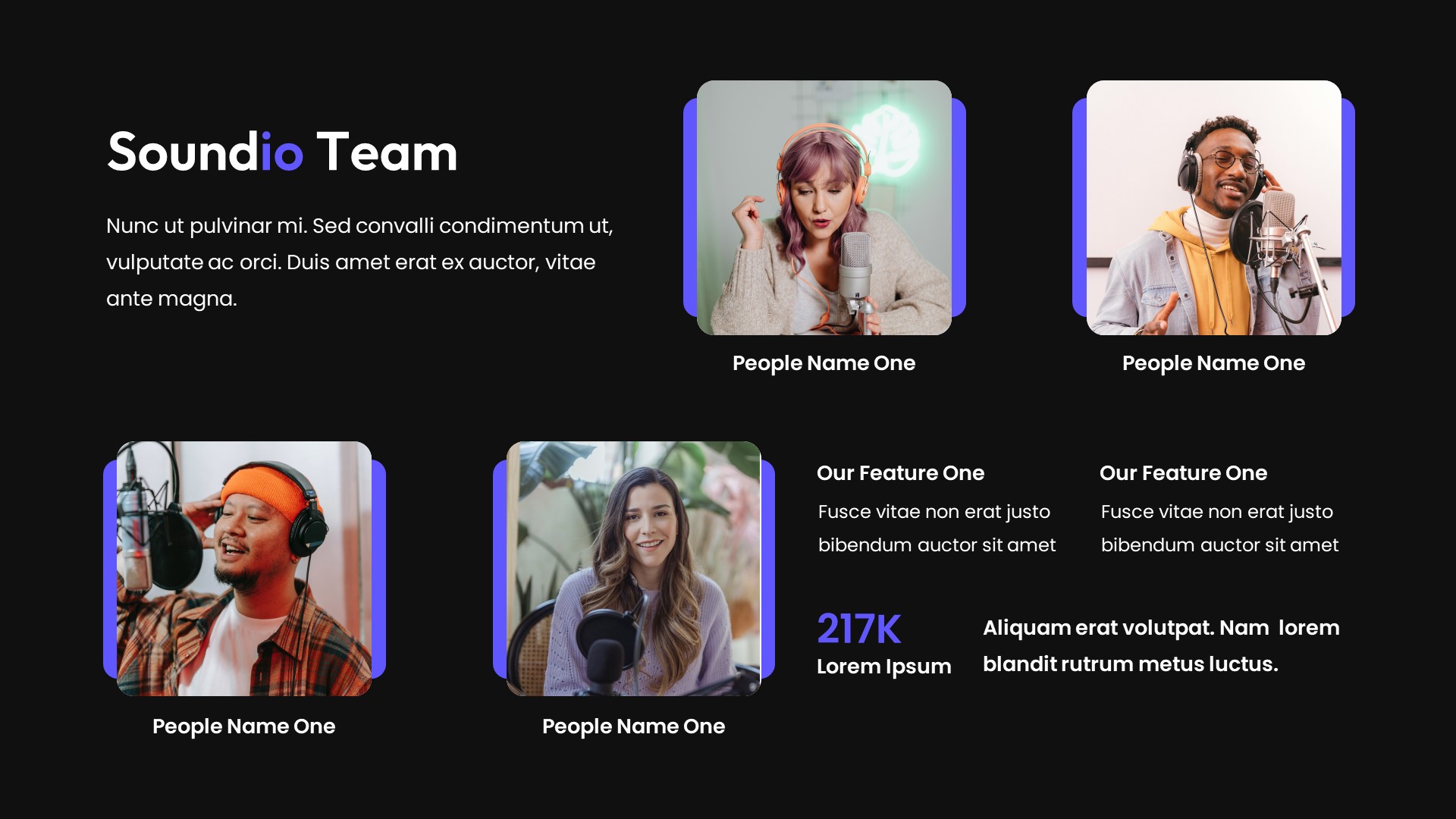 Soundio - Music And Band Powerpoint Template, Presentation Templates