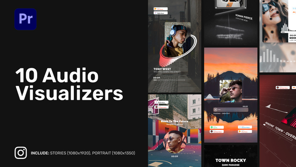 Design Instagram Audio Visualizers for Premiere Pro