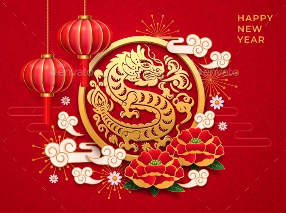 [DOWNLOAD]Happy Chinese New Year Poster CNY Greeting Card