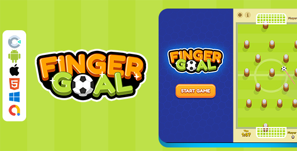 Finger Goal - HTML5 Game (Construct 3)