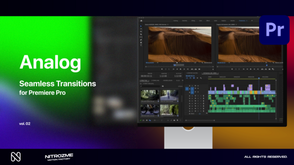 Analog Transitions Vol. 02 for Premiere Pro