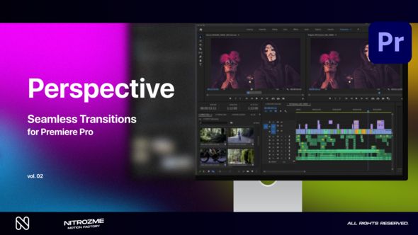 Perspective Transitions Vol. 02 for Premiere Pro