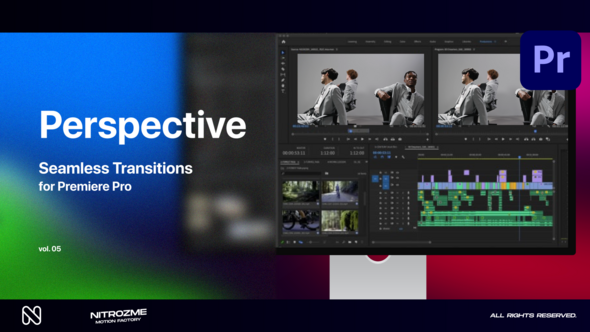 Perspective Transitions Vol. 05 for Premiere Pro