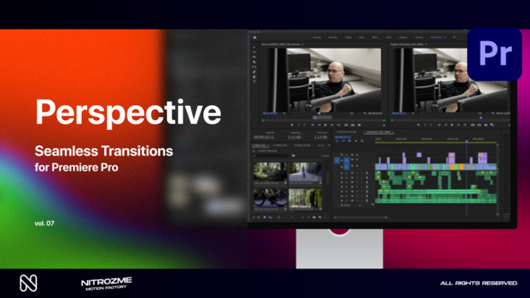 Perspective Transitions Vol. 07 for Premiere Pro