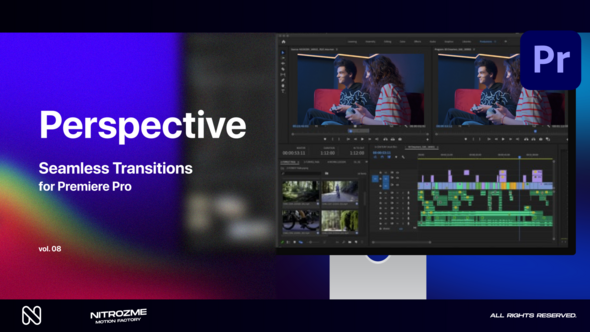 Perspective Transitions Vol. 08 for Premiere Pro