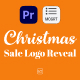 Christmas Sale Logo Reveal For Premiere Pro - VideoHive Item for Sale