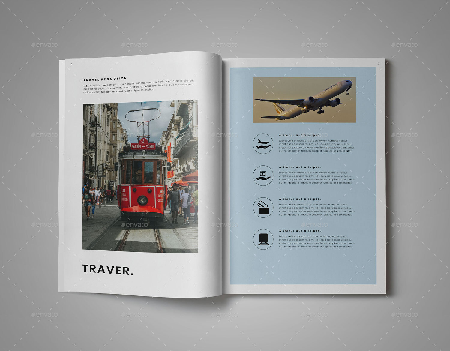 Travel Magazine, Print Templates | GraphicRiver