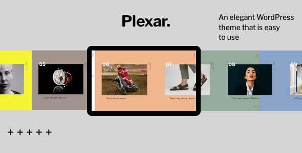 Plexar – Portfolio and Agency WordPress Theme