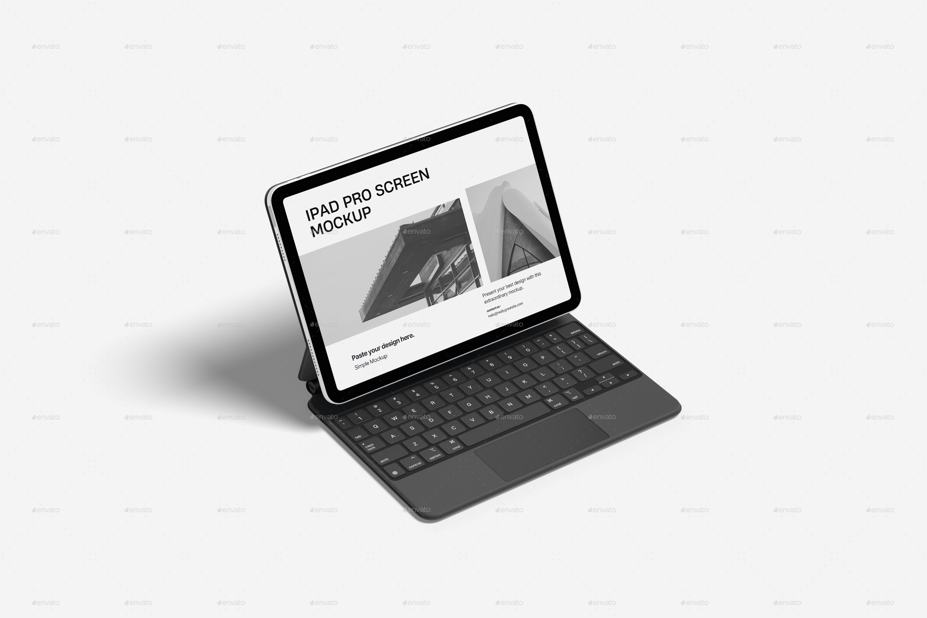 iPad Pro Screen Mockup, Graphics GraphicRiver