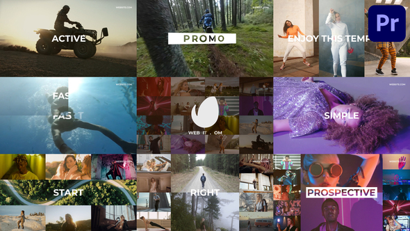 Active Promo | Premiere Pro MOGRT