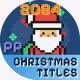 Pixel Retro OS Christmas Titles - VideoHive Item for Sale