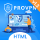 Provpn | Multipurpose VPN HTML Template with WHMCS