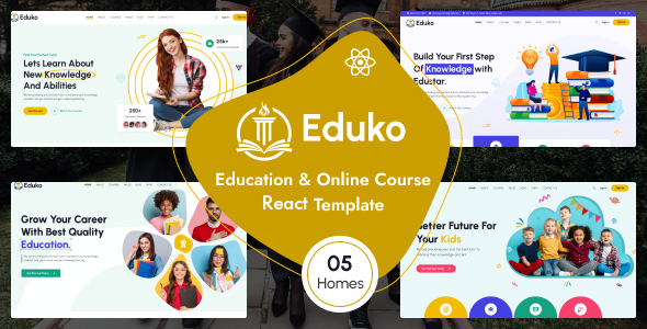 Eduko - Online Course & Education React Template