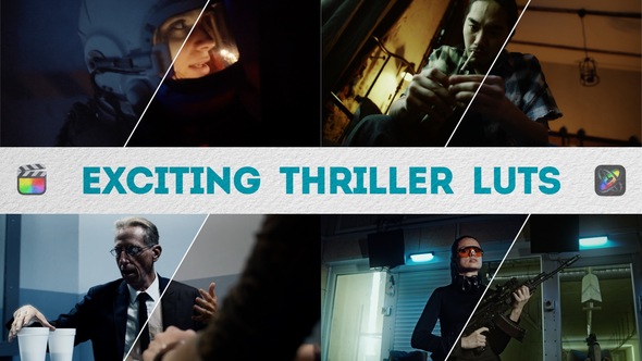 Exciting Thriller LUTs | FCPX & Apple Motion