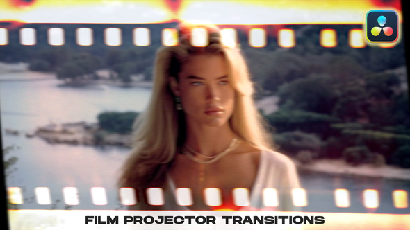 Film Projector Transitions VOL. 2 | DaVinci Resolve