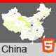 Interactive Map of China - HTML5
