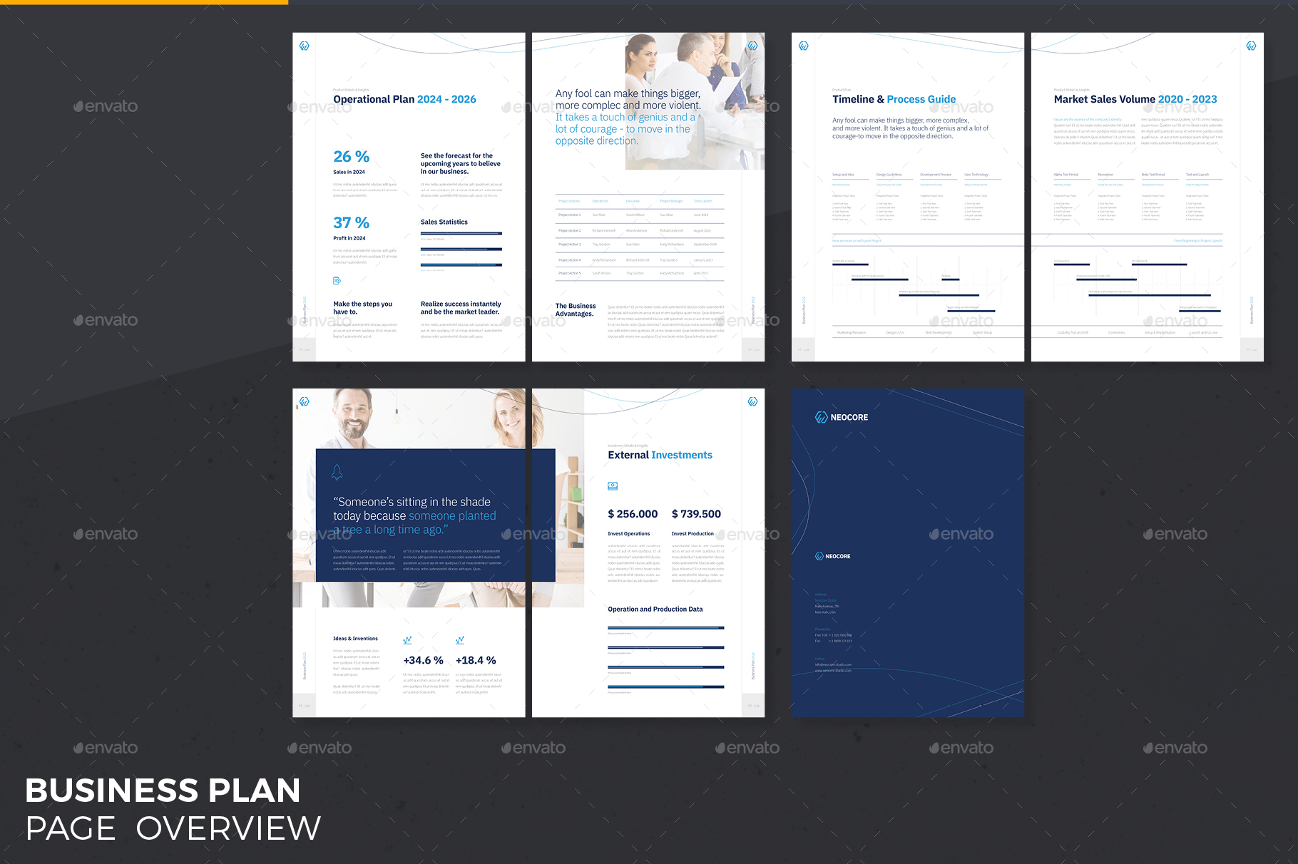 business plan print out