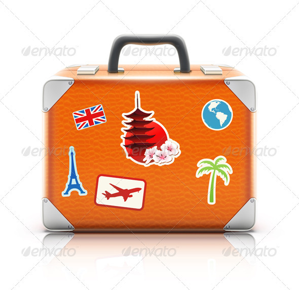 vintage suitcase - Travel Conceptual