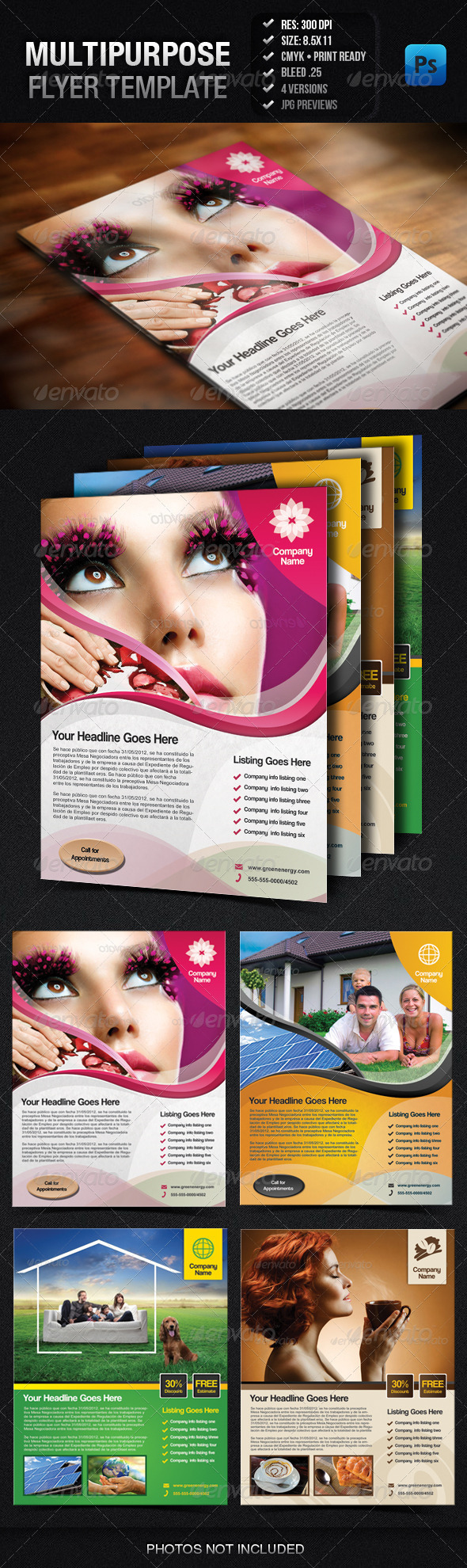 Multipurpose Flyer Template - Corporate Flyers