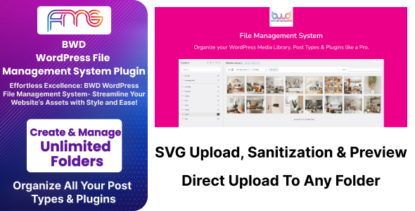 BWD WordPress File Management System