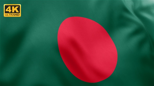 Bangladesh Flag - 4K alt