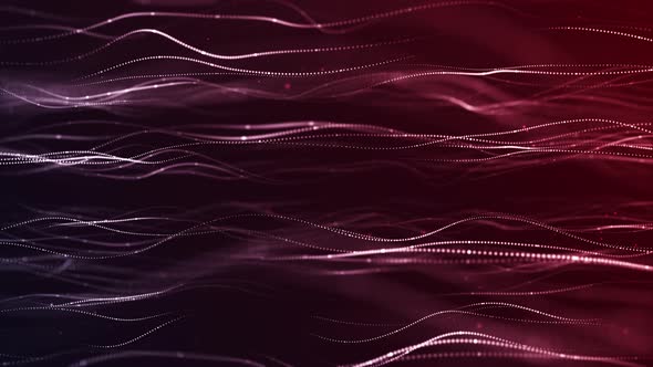 4k Beautiful Waving Lines Background (loopable)
