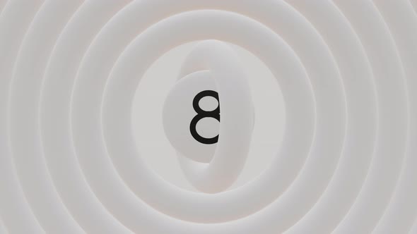 10 seconds countdown timer on white background with rotating circle alt