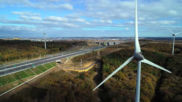 Windmills With Freeway alt