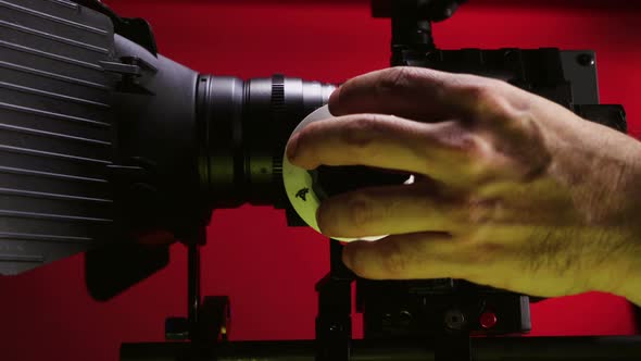 Professional Filmmaker with Red Digital Cinema Camera 13