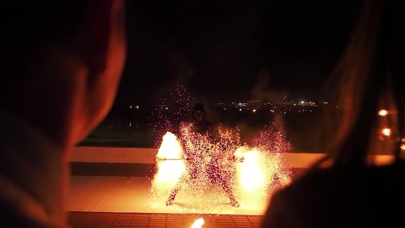 Fire Show at the Festival