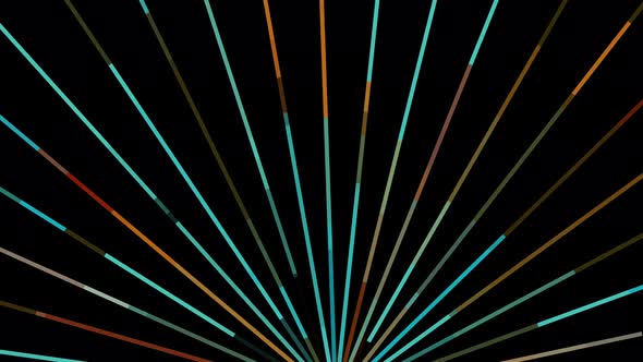 Abstract Radiating Light Beam Lines Background Loop