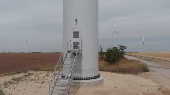 Entrance to the Wind Generator