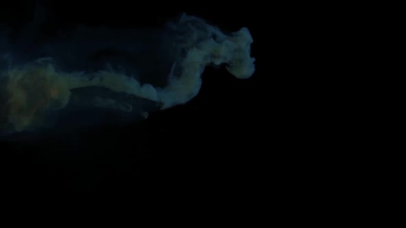 Formation Of A Dragon From Smoke
