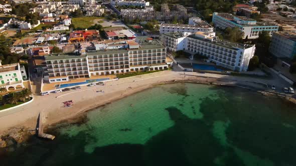 Platja S'Estanyol in Ibiza, Spain