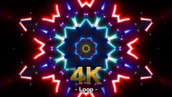Colorful Party VJ Light 4K Loop 03 alt
