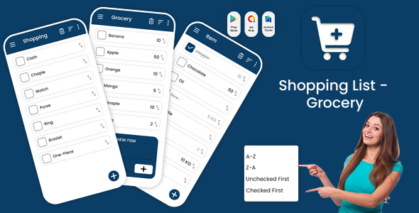 Grocery Shopping List - Shopping List - To Do Buy - Grocery List App - AnyList - Family Shopping