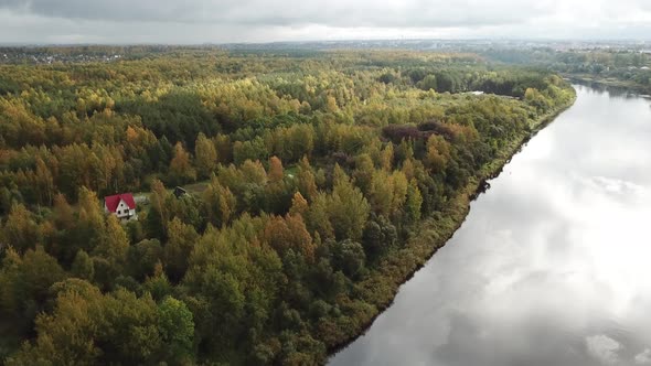 Autumn Rain Over The Park Mazurino 08 alt