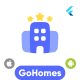 GoHomes - Real Estate App Online Property Booking Listing Rental Android iOS Flutter App