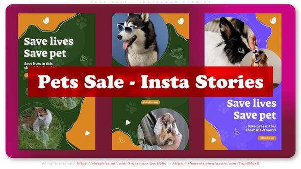Pets Sale - Instagram Stories