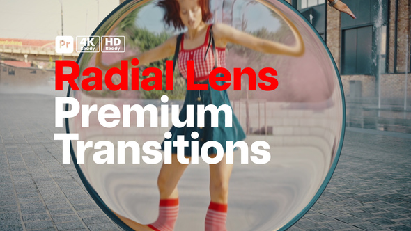 Premium Transitions Radial Lens for Premiere Pro alt