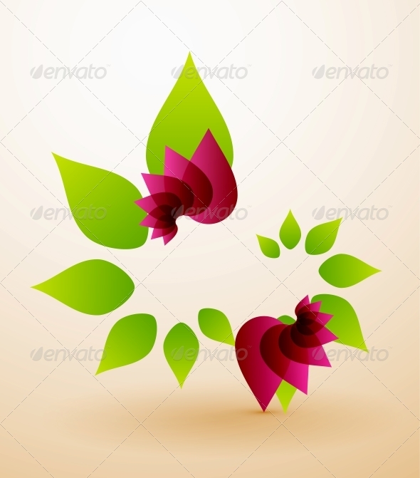 Spring Flower Abstract Background - Flowers & Plants Nature